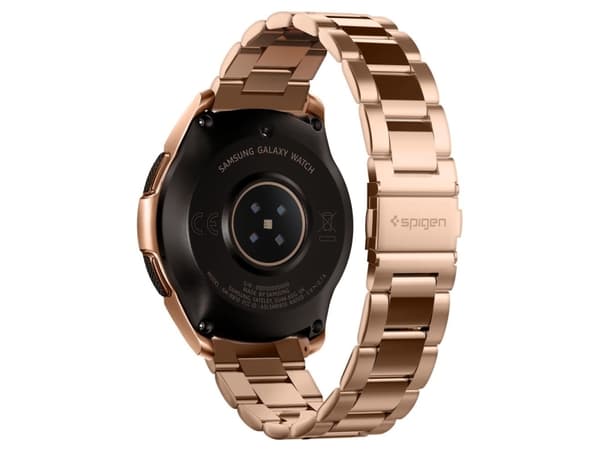 Spigen 600WB24982, Band, Smartklokke, Rosegull, Samsung, Galaxy Watch, Rustfritt stål