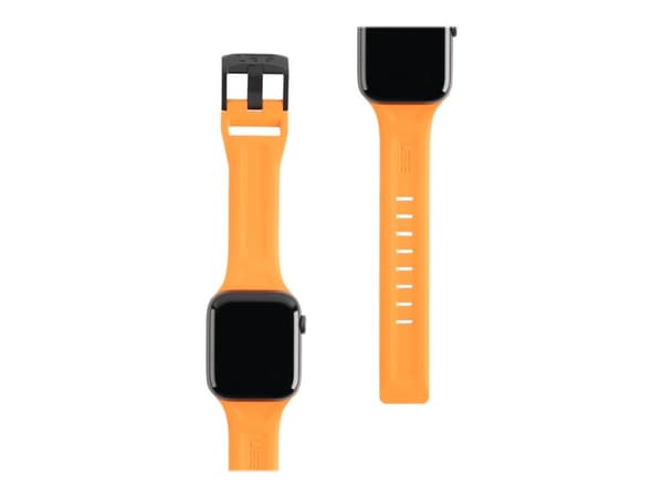 Urban Armor Gear Scout, Yhtye, Älykello, Oranssi, Apple, Watch 44/42, Silikoni