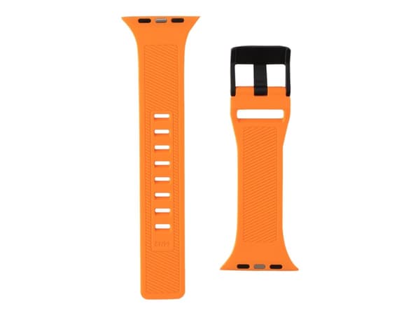 Urban Armor Gear Scout, Yhtye, Älykello, Oranssi, Apple, Watch 44/42, Silikoni