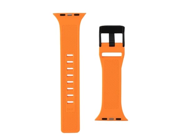 Urban Armor Gear Scout, Yhtye, Älykello, Oranssi, Apple, Watch 44/42, Silikoni