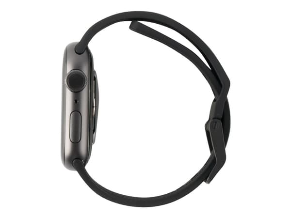 Urban Armor Gear Scout, Yhtye, Älykello, Musta, Apple, Watch 44/42, Silikoni