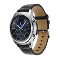 Miniatyrbild 1 av 4: Klassiskt Läderarmband Samsung Gear S3 Frontier/S3 Classic Svart