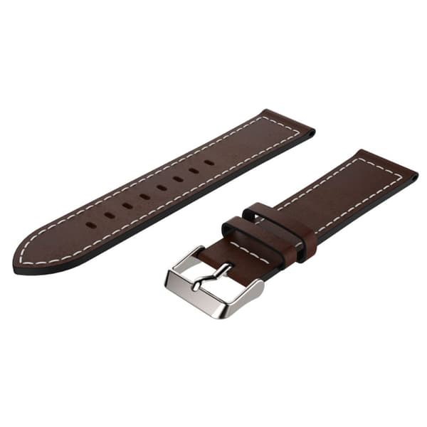 Klassiskt Läderarmband Samsung Gear S3 Frontier/S3 Classic Coffee