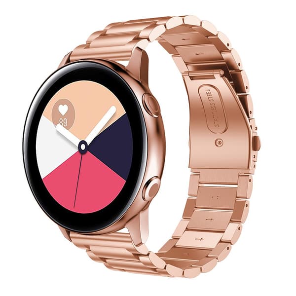 Metallarmband Till Galaxy Watch Active Rose Guld