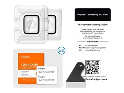 Spigen ProFlex EZ Fit, Näytönsuoja, Älykello, Läpinäkyvä, Apple, Watch Series 5 44mm (2019) Watch Series 4 44mm (2018), Karkaistu lasi