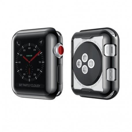 Apple Watch Series 6 40mm fuld dækning Shell Metallic