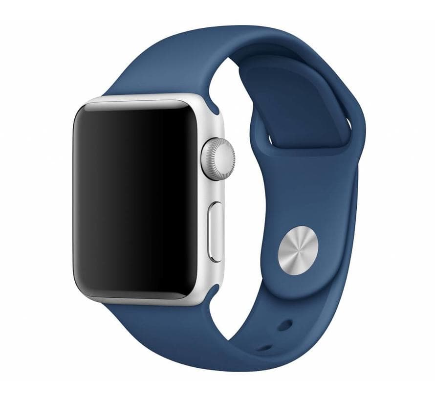 Urrem til Apple Watch i silikone, 42/44mm , ocean blue
