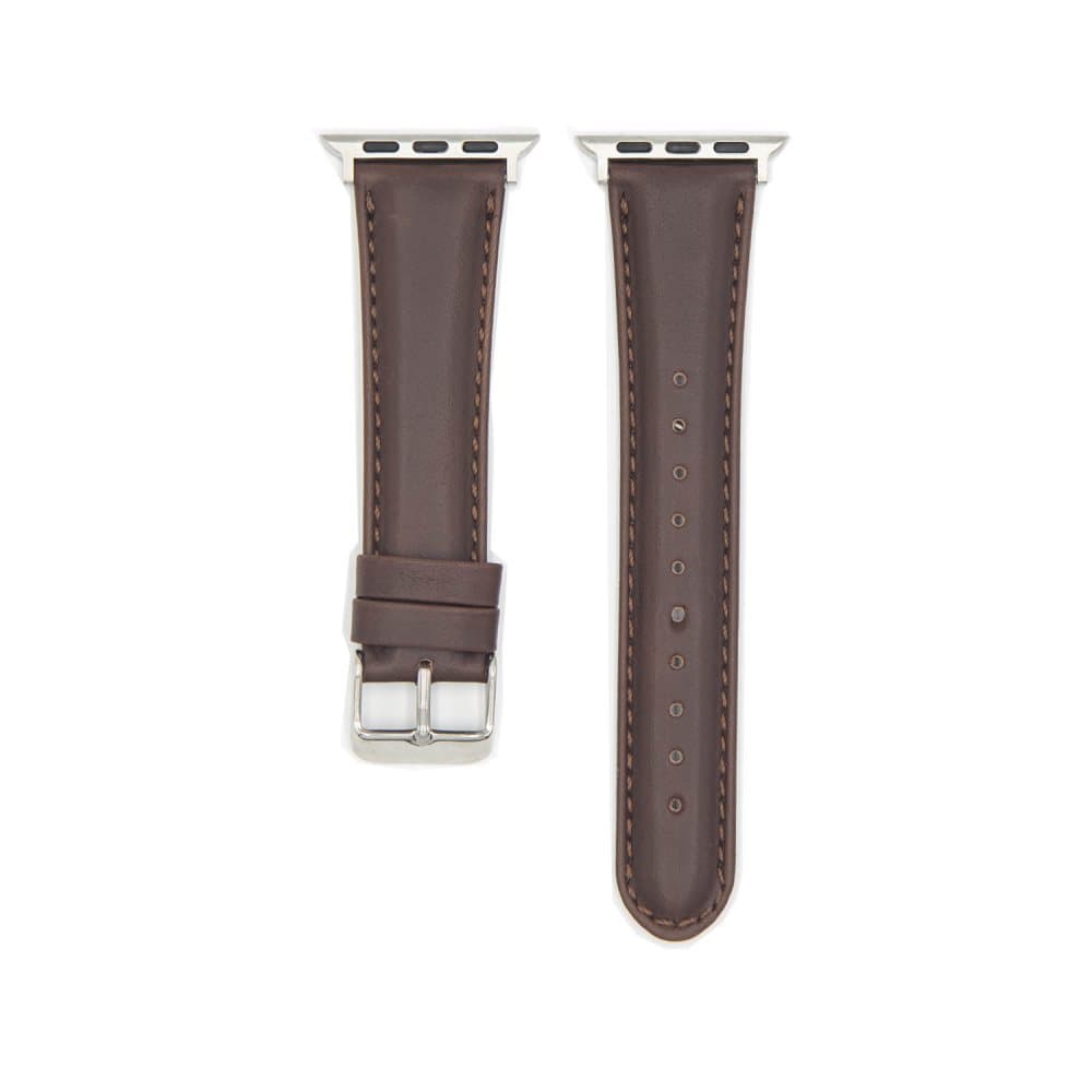 Urrem til Apple Watch i læder, 42/44mm, brun