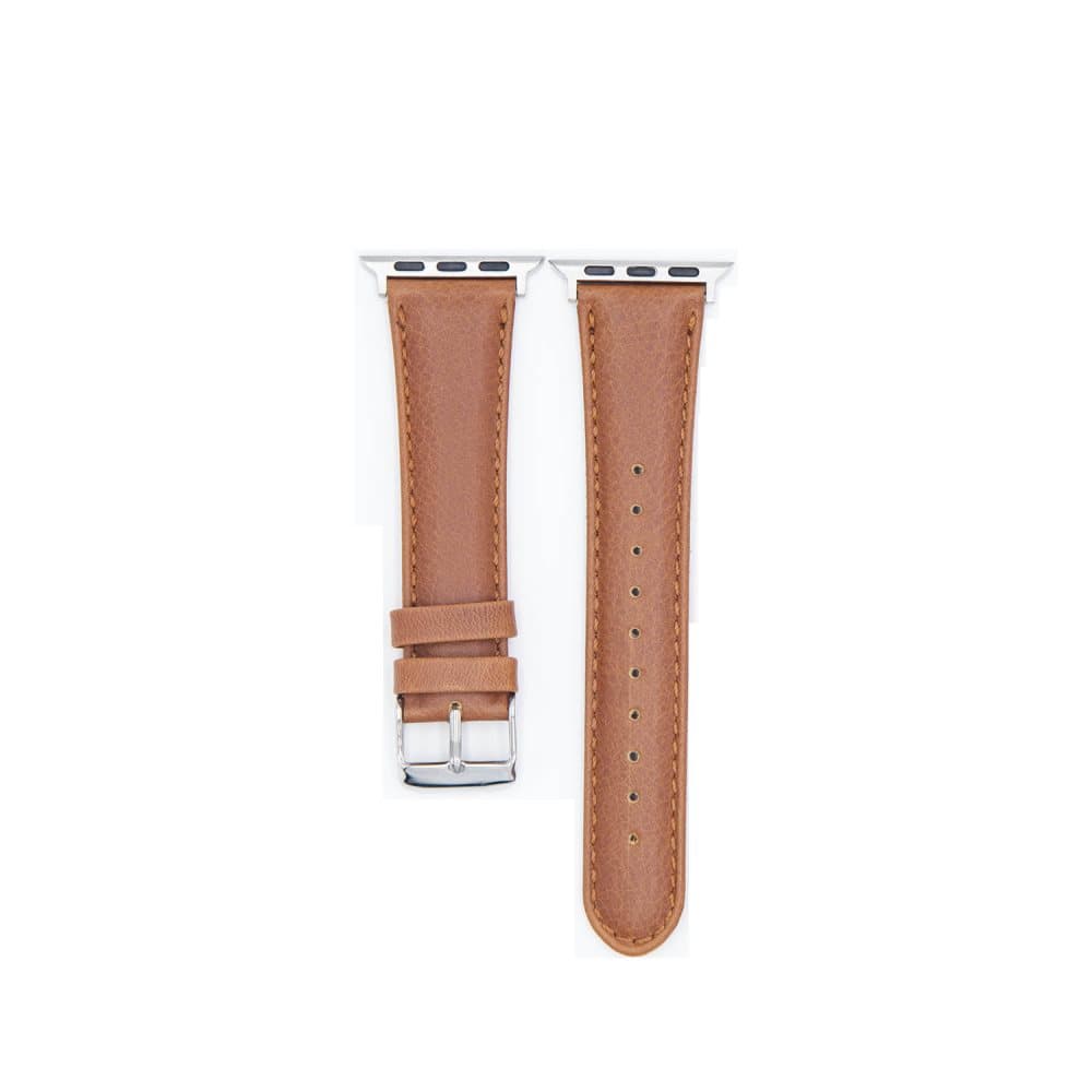 Urrem til Apple Watch i læder, 42/44mm, gul