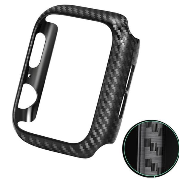 iWatch 4/5 - Skyddande Skal i Karbonfiber