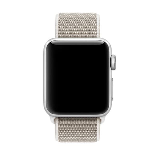 För Apple Watch 42mm Nylon Loop med kardborreknäppning