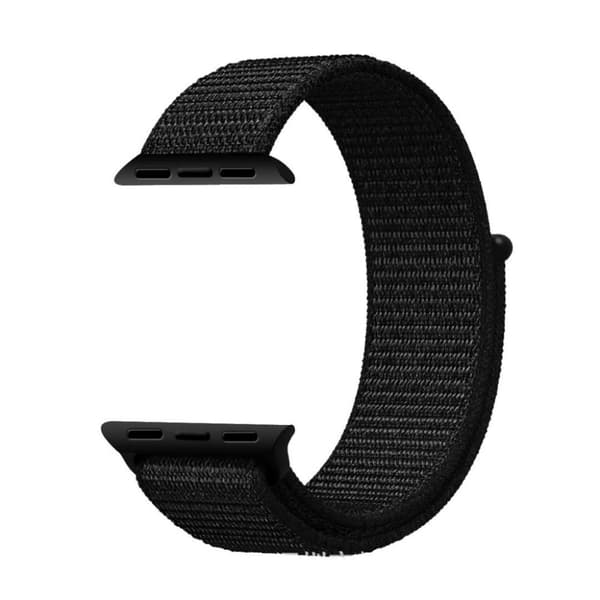 För Apple Watch 42mm Nylon Loop med kardborreknäppning