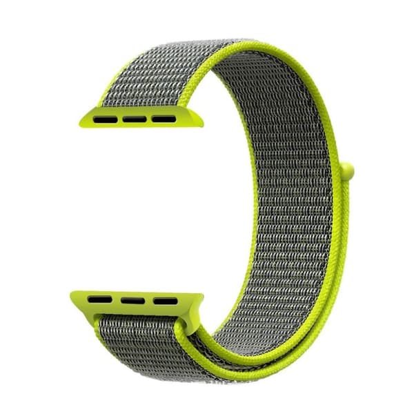 För Apple Watch 42mm Nylon Loop med kardborreknäppning