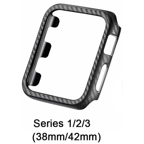 Stilrent Skyddsskal Karbonfiber - iWatch 1/2/3