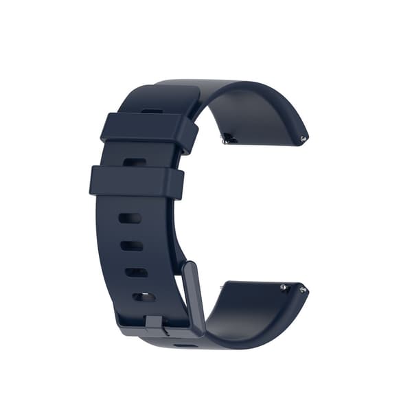 Silikonarmband Fitbit Versa/Versa 2 Mörk Blå