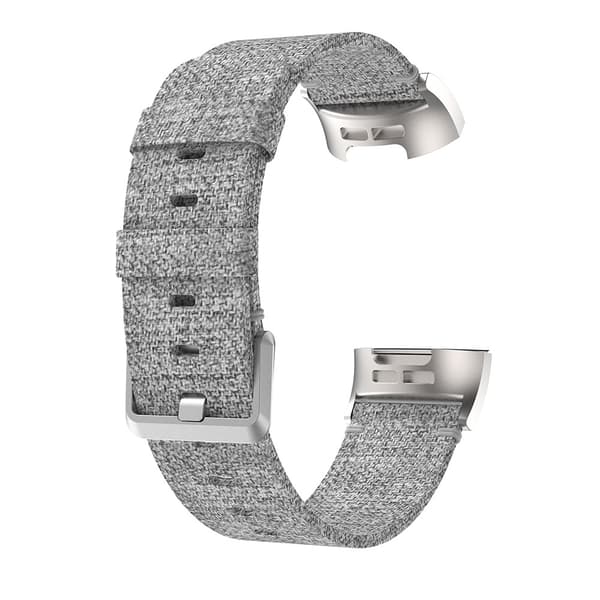 Canvasarmband Fitbit Charge 3/4 Grå