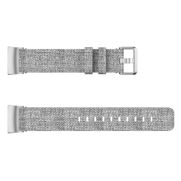 Canvasarmband Fitbit Charge 3/4 Grå