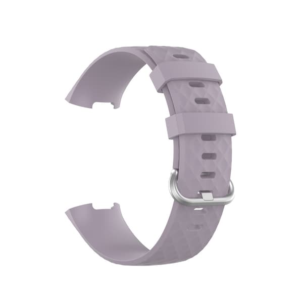 Silikonarmband Till Fitbit Charge 3/4 Lila
