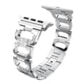 Miniatyrbild 3 av 4: Rhinestone Metallarmband Apple Watch 42/44/45/49 mm Silver