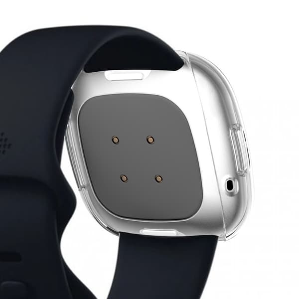 Heltäckande Skal Fitbit Versa 3/Sense Transparent