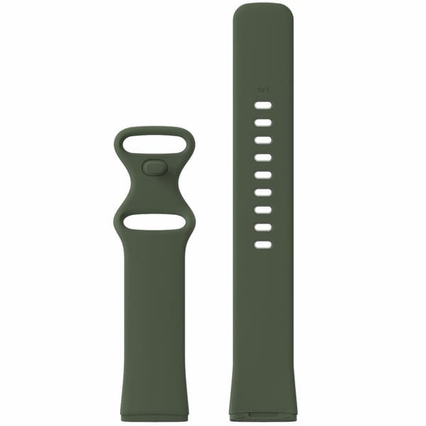 Silikonarmband Fitbit Versa 3/Sense Mörk Grön