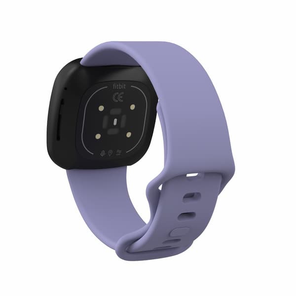Silikonarmband Fitbit Versa 3/Sense Lila