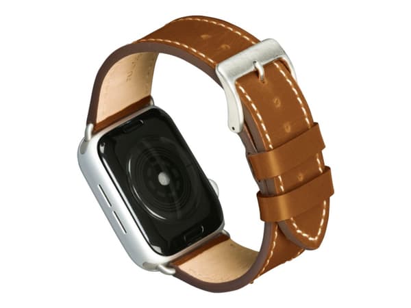 dbramante1928 Copenhagen, Hihna, Älykello, Rusketus, Apple, Apple Watch SE and Series 1-8, Nahka