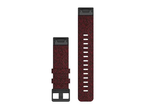 Garmin QuickFit - Klokkestropp for smart armbåndsur - lyngrød - for fenix 6; fenix 7; Instinct Solar
