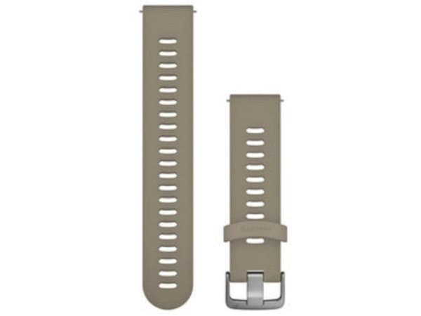 Garmin Quick Release Band - Klokkestropp for smart armbåndsur - 127 - 215 mm - sandstein - for Forerunner 55