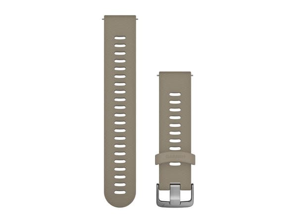 Garmin Quick Release Band - Klokkestropp for smart armbåndsur - 127 - 215 mm - sandstein - for Forerunner 55