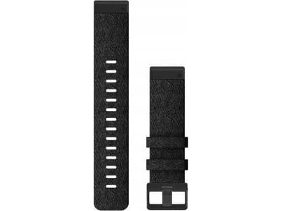 Garmin QuickFit - Klokkestropp for smart armbåndsur - røsslyngsvart - for fenix 6; fenix 7; Forerunner 965; Instinct Solar