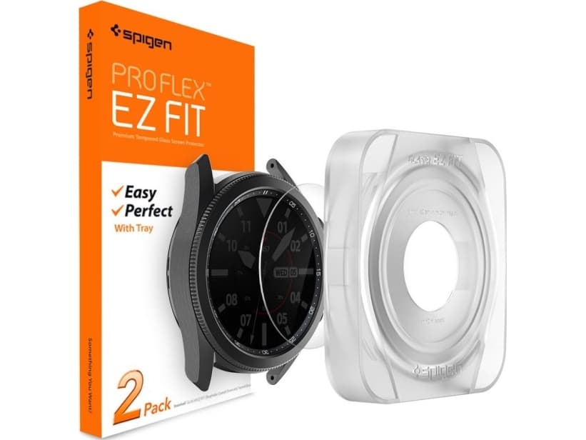 Spigen TEMPERED GLASS SPIGEN GLAS.TR EZ FIT SAMSUNG GALAXY WATCH 3 45MM