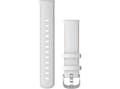 Miniatyrbilde 3 av 4: Garmin Quick Release Band - Klokkestropp for smart armbåndsur - 120 - 175 mm - white leather with silver hardware - for Legacy Hero Series Captain Ma
