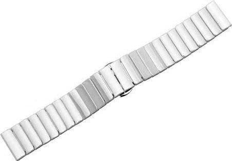 Beline Beline Klokkereim 20mm Solid hvit/hvit