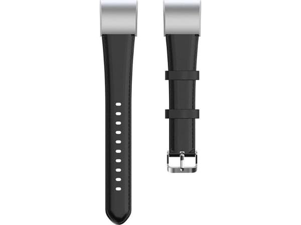 Strado lærreim for Huawei Band 3/4 PRO (Sort), universal