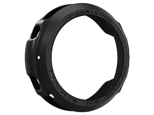 Spigen Liquid Air, Ask, Smartwatch, Svart, Samsung, Galaxy Watch (41mm), Termoplastisk polyuretan (TPU)