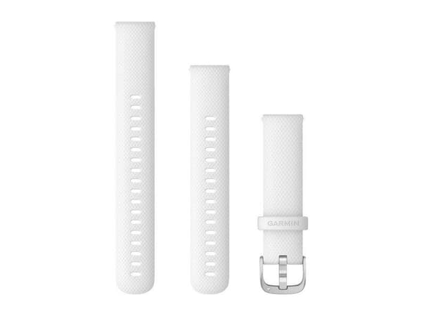 Garmin 010-12932-0B, Yhtye, Älykello, Valkoinen, Garmin, Captain Marvel, Rey™, vívoactive® 4S, vívomove® 3S, Silikoni