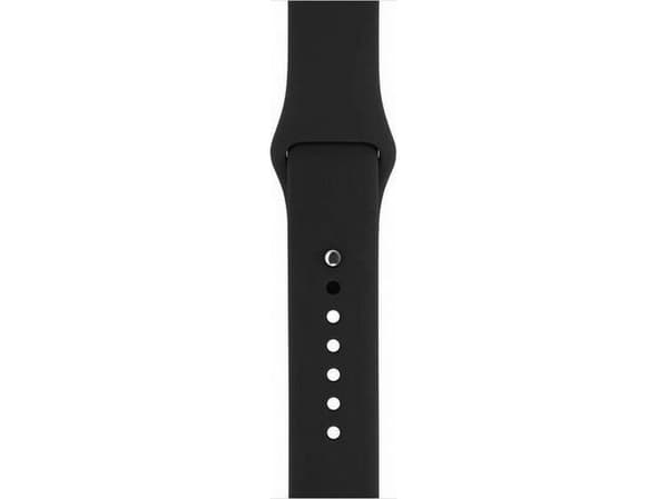 Mercury Mercury pasek Silicon Apple Watch 44mm czarny/black
