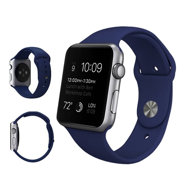 Apple Watch 44 mm & 42 mm Silikonarmband Sport