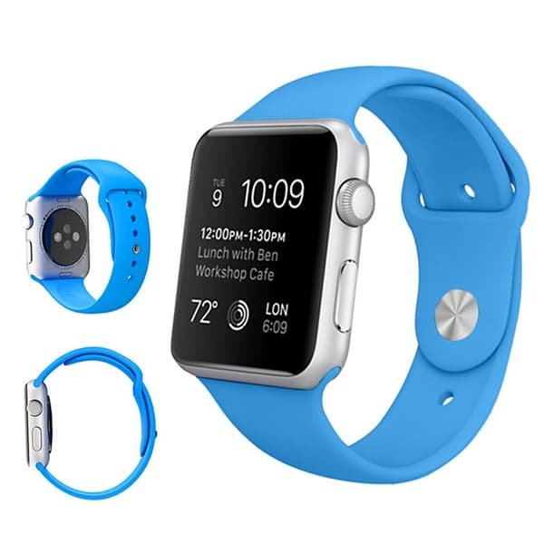 Apple Watch 44 mm & 42 mm Silikonarmband Sport
