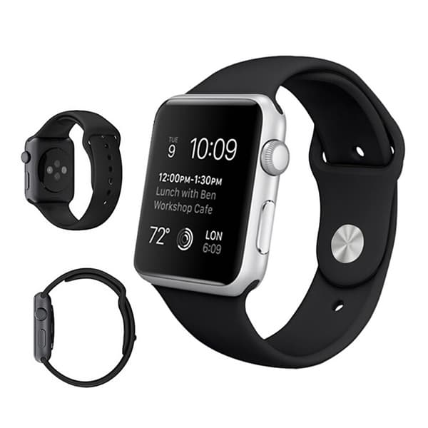Apple Watch 44 mm & 42 mm Silikonarmband Sport
