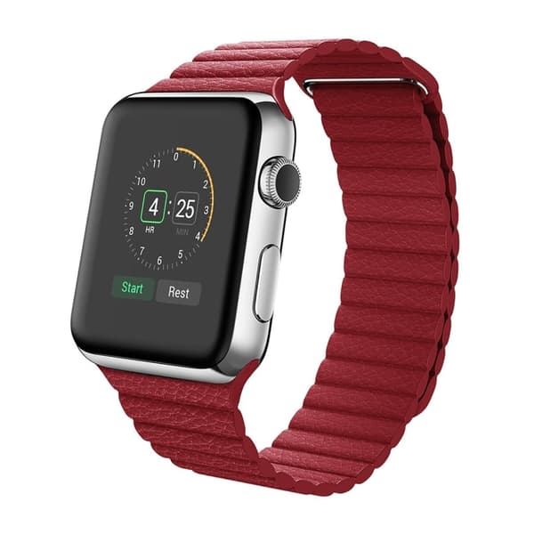 Apple Watch 38mm Läderloop Armband