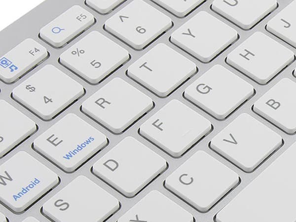 Slimmat Bluetooth-tangentbord – Kompatibelt med iPad, PC & Mac