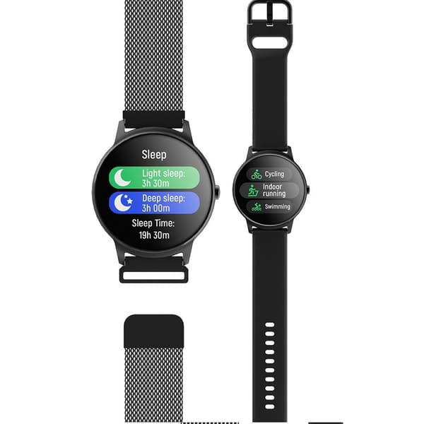 FOREVER Smartklocka ForeVive2 SB-330 Med Extra Rem - Svart