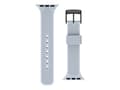 Miniatyrbilde 3 av 5: [U] Apple Watch Band 41mm/40mm/38mm, Series 7/6/5/4/3/2/1/SE - Silicone Soft Blue - Klokkestropp for smart armbåndsur - bløt blått - for Apple Watch