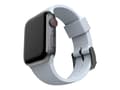 Miniatyrbilde 1 av 5: [U] Apple Watch Band 41mm/40mm/38mm, Series 7/6/5/4/3/2/1/SE - Silicone Soft Blue - Klokkestropp for smart armbåndsur - bløt blått - for Apple Watch