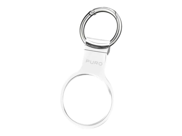 PURO NUDE - Airbag - termoplastisk polyuretan (TPU) - transparent - för Apple AirTag