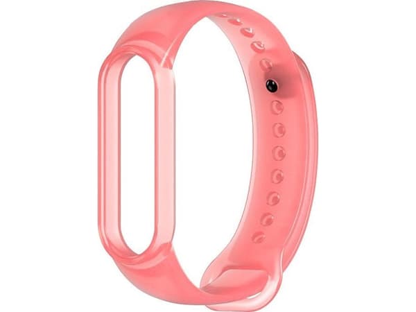 Hurtel Xiaomi Mi Band 5 Silikonband Röd ver 2