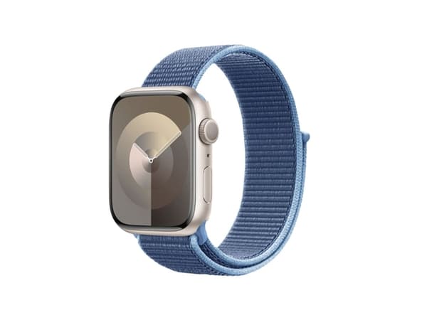 Crong CRG-44NLB-OBL, Klockarmband, Apple, Apple Watch 42/44/45/49mm, Nylon, Blå