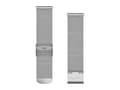 Miniatyrbilde 2 av 3: Garmin Quick Release Band - Klokkestropp for smart armbåndsur - 125-197 mm - silver milanese - for Approach S40; Forerunner 245, 55, 645; Venu; vívoa